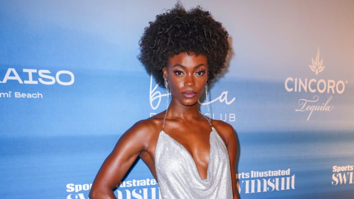 Tanaye White at Miami Swim Week